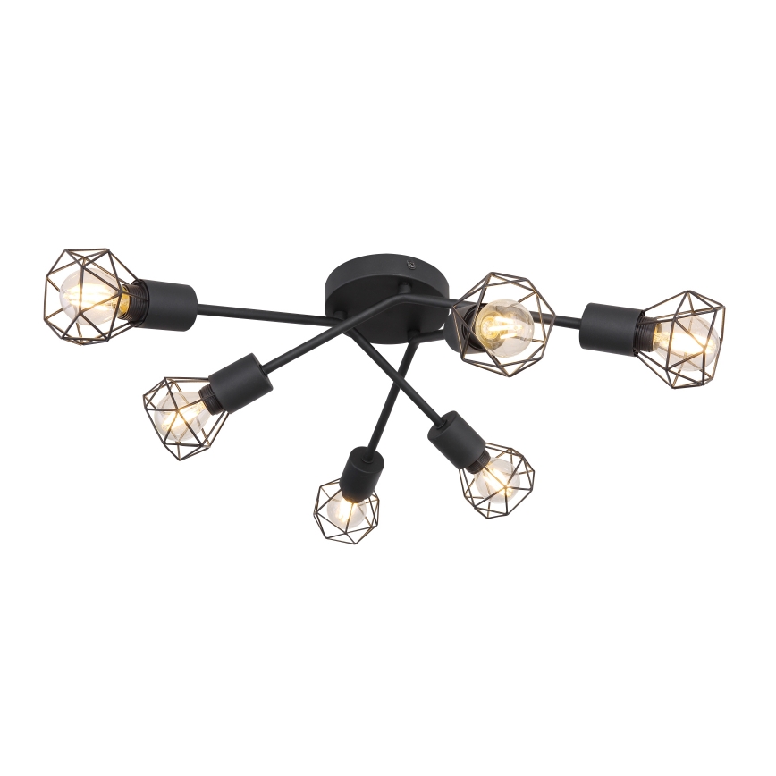 Globo - Candelabro integrado 6xE14/40W/230V