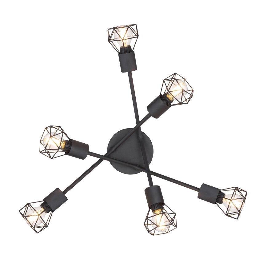 Globo - Candelabro integrado 6xE14/40W/230V