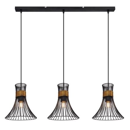Globo - Candelabro num fio 3xE27/60W/230V