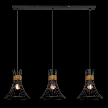 Globo - Candelabro num fio 3xE27/60W/230V