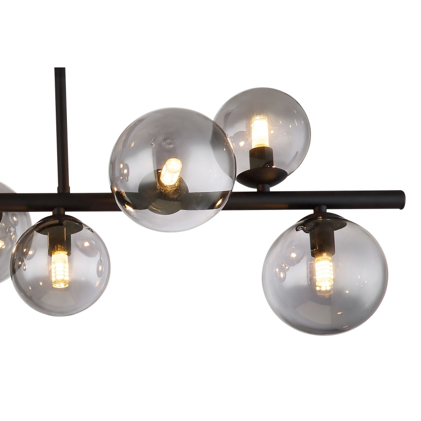 Globo - Candelabro suspenso LED 9xG9/3W/230V