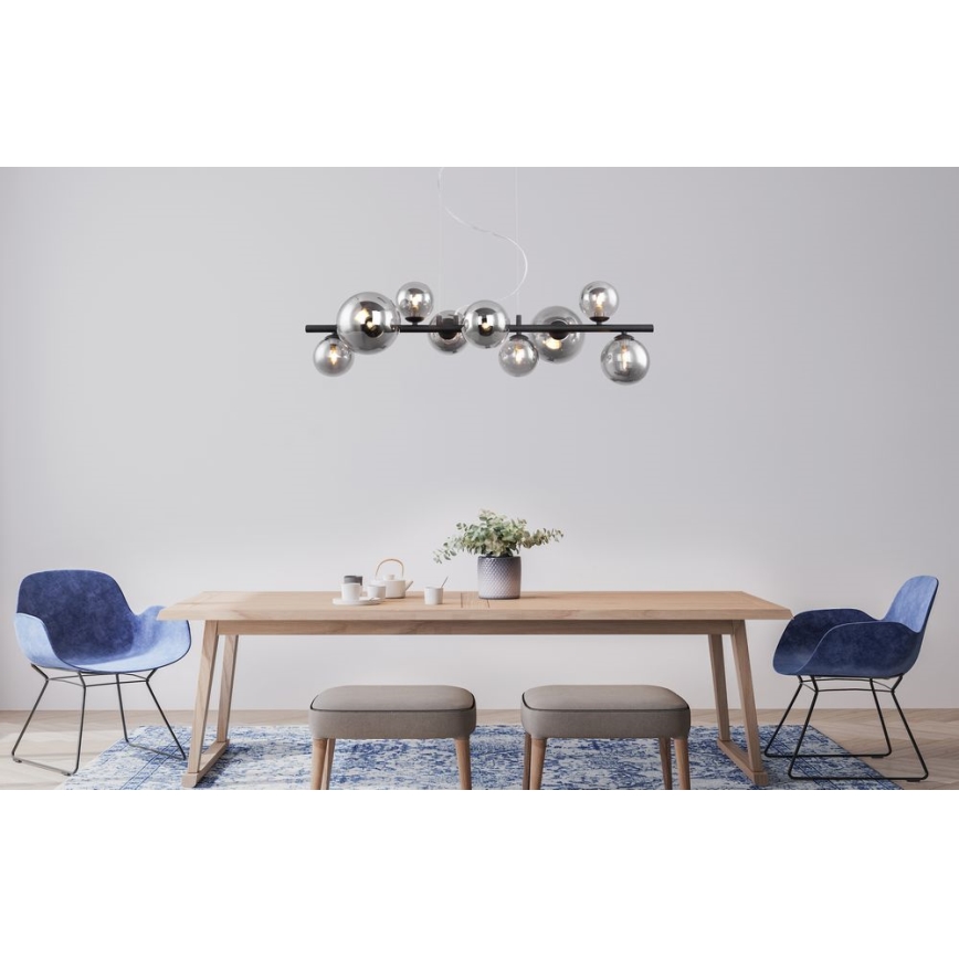Globo - Candelabro suspenso LED 9xG9/3W/230V