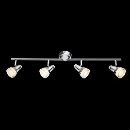 Globo - Foco LED 4xLED/4W/230V cromado brilhante