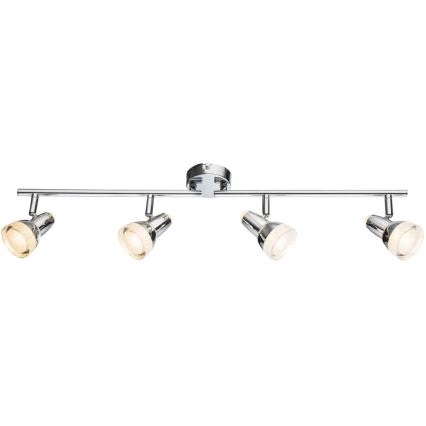 Globo - Foco LED 4xLED/4W/230V cromado brilhante