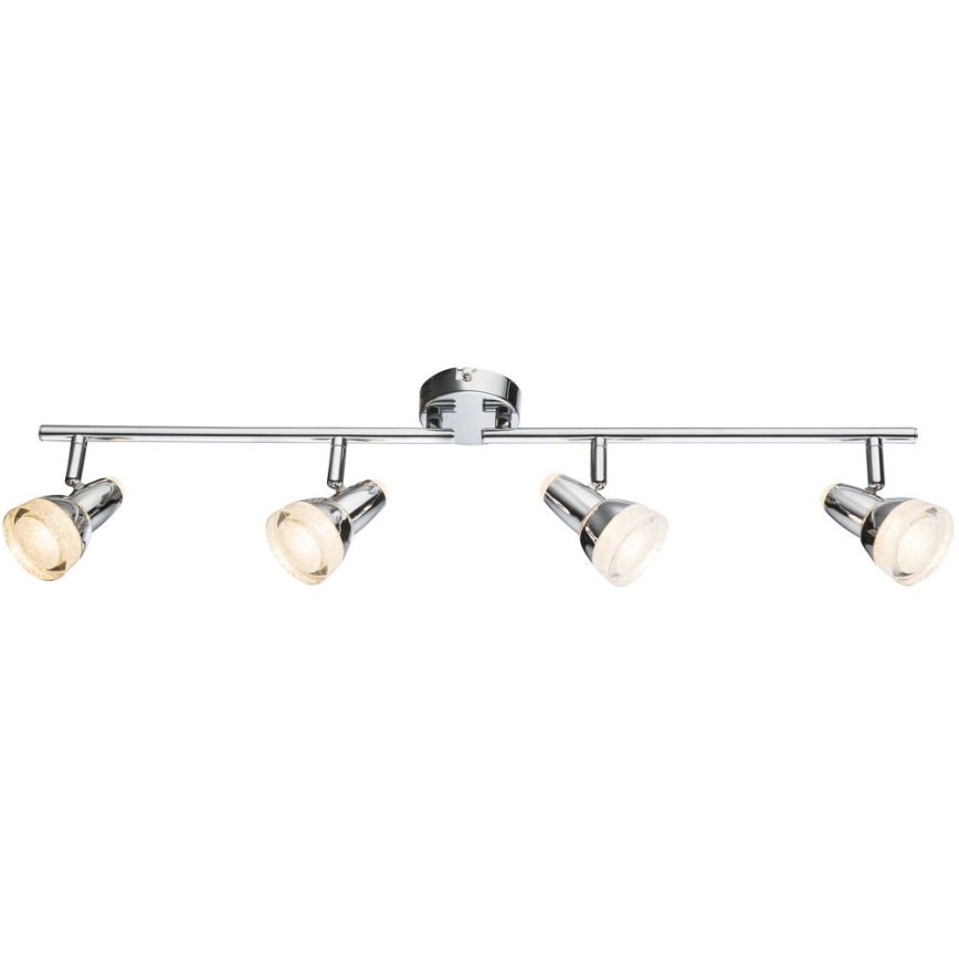 Globo - Foco LED 4xLED/4W/230V cromado brilhante