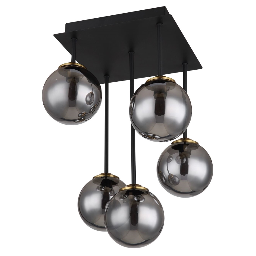 Globo - Candelabro suspenso 5xG9/28W/230V