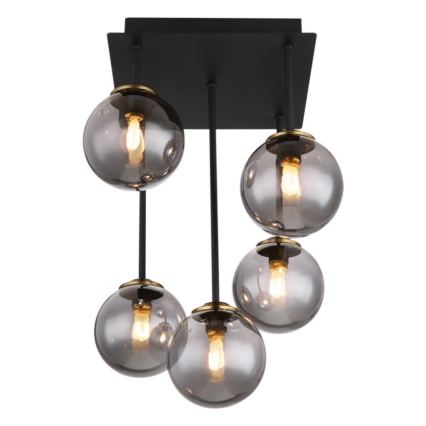 Globo - Candelabro suspenso 5xG9/28W/230V
