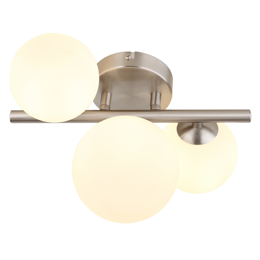Globo - Candeeiro  integrado LED RIHA 3xG9/3,5W/230V cromado mate