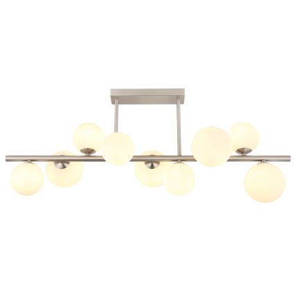Globo - Candeeiro suspenso LED 9xG9/3W/230V cromado mate