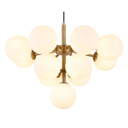 Globo - Candeeiro suspenso 13xG9/5W/230V diâmetro 56 cm dourado