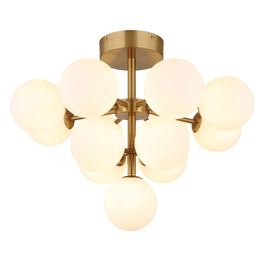 Globo - Candeeiro integrado 13xG9/5W/230V diâmetro 56 cm dourado