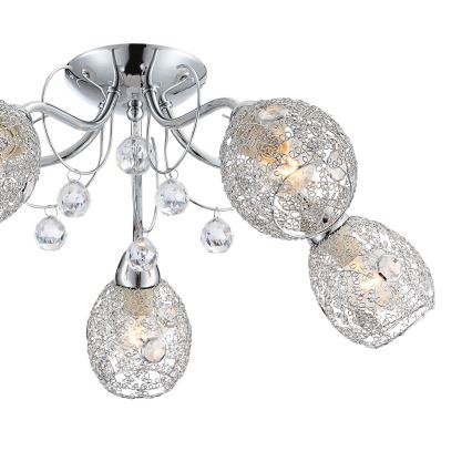 Globo - Candelabro integrado 5xE14/40W/230V