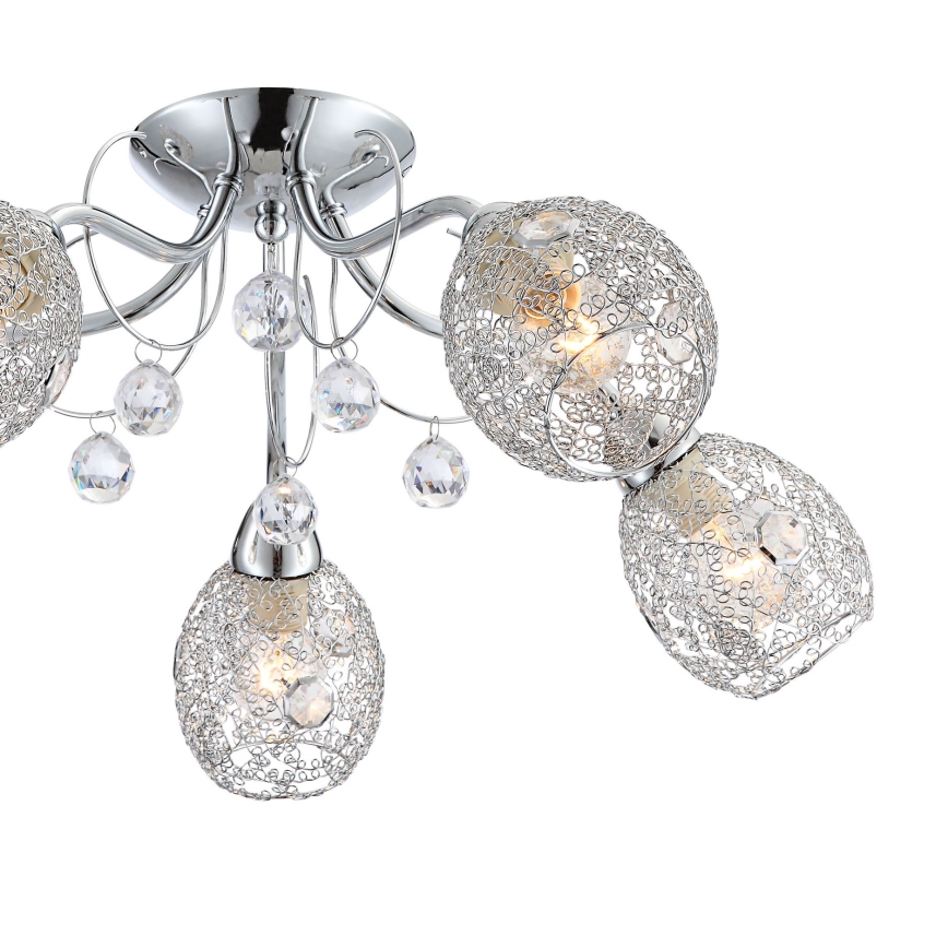 Globo - Candelabro integrado 5xE14/40W/230V