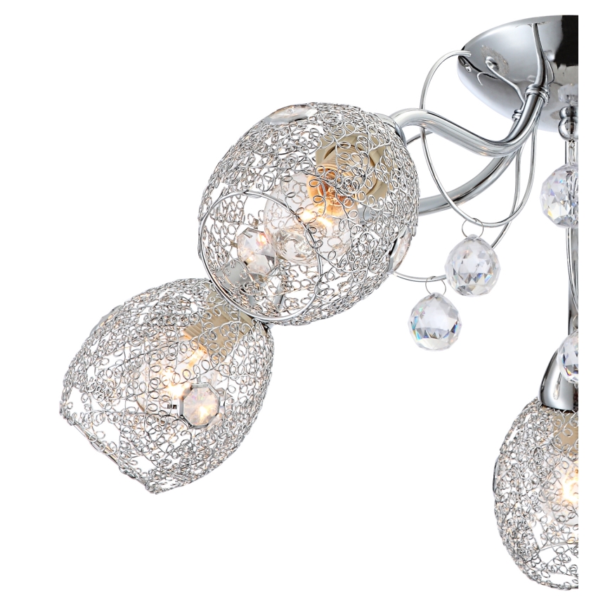 Globo - Candelabro integrado 5xE14/40W/230V