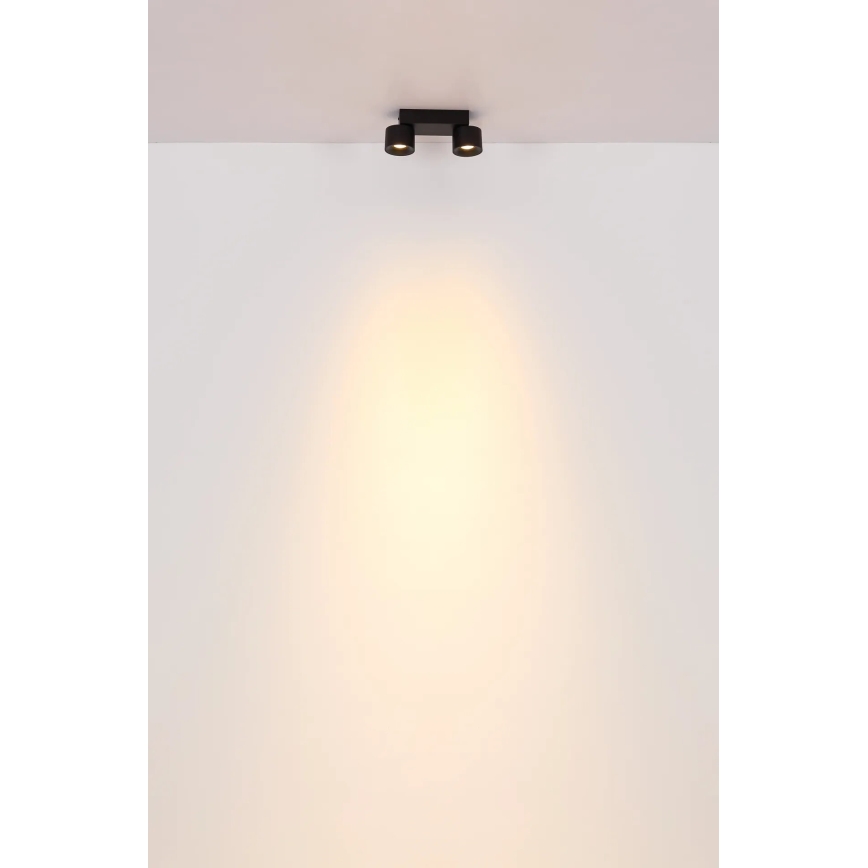 Globo - Foco LED 2xLED/6W/230V preto