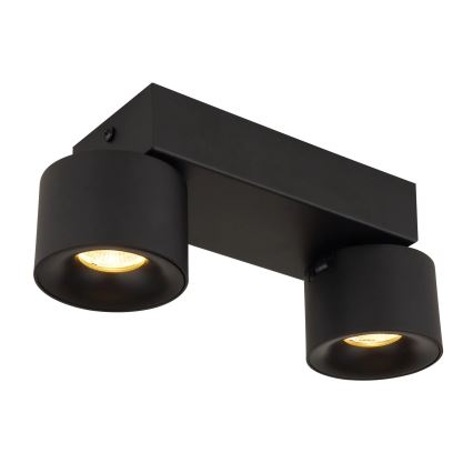 Globo - Foco LED 2xLED/6W/230V preto
