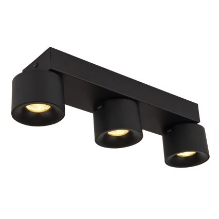 Globo - Foco LED 3xLED/6W/230V preto