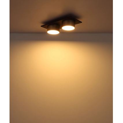 Globo - Plafon LED/24W/230V 3000K 46x20 cm bege