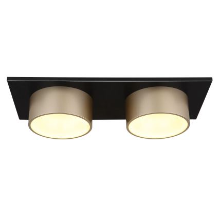 Globo - Plafon LED/24W/230V 3000K 46x20 cm bege