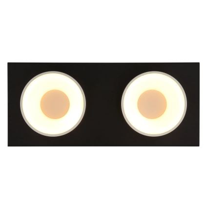 Globo - Plafon LED/24W/230V 3000K 46x20 cm bege