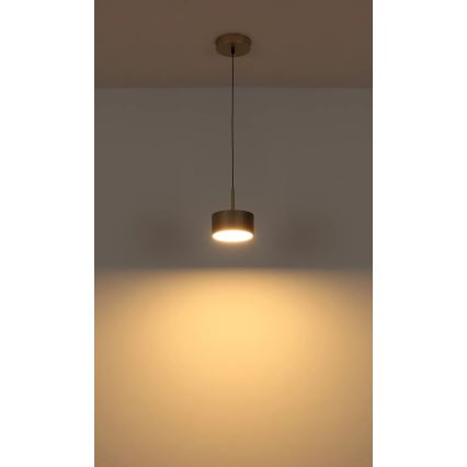 Globo - Lustre LED suspenso por cabo LED/12W/230V 3000K Ø 15 cm bege