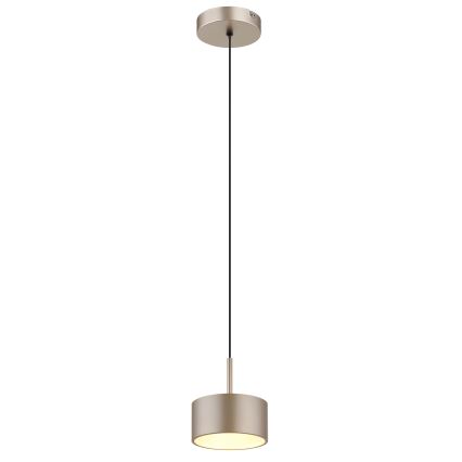 Globo - Lustre LED suspenso por cabo LED/12W/230V 3000K Ø 15 cm bege