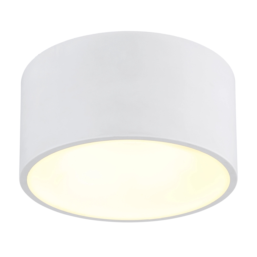Globo - Candeeiro de tecto LED/12W/230V 3000K, diâmetro 15 cm, branco