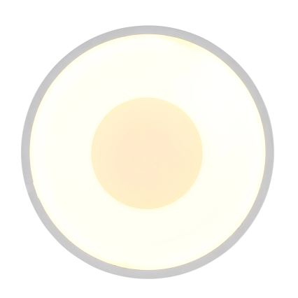 Globo - Candeeiro de tecto LED/12W/230V 3000K, diâmetro 15 cm, branco