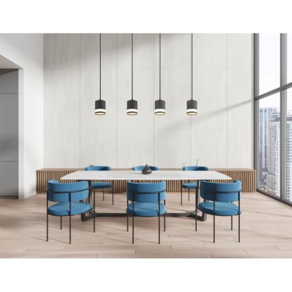 Globo - Candeeiro suspenso LED 4xGX53/7W/230V 3000K preto