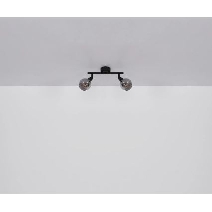 Globo - Foco 2xE14/40W/230V preto