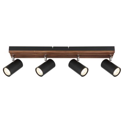 Globo - Foco 4xGU10/25W/230V preto