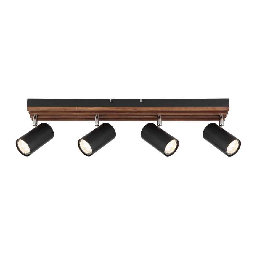 Globo - Foco 4xGU10/25W/230V preto