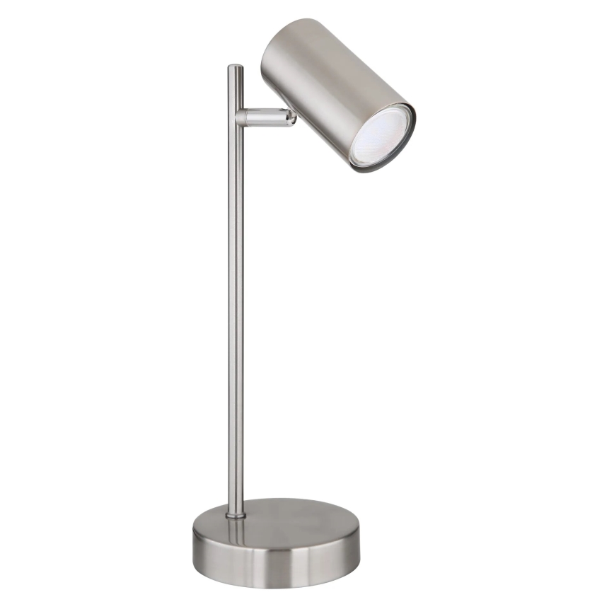 Globo - Candeeiro de mesa 1xGU10/5W/230V cromado mate