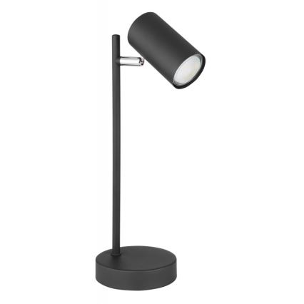 Globo - Candeeiro de mesa 1xGU10/5W/230V preto