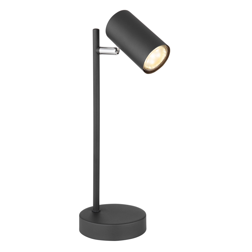 Globo - Candeeiro de mesa 1xGU10/5W/230V preto