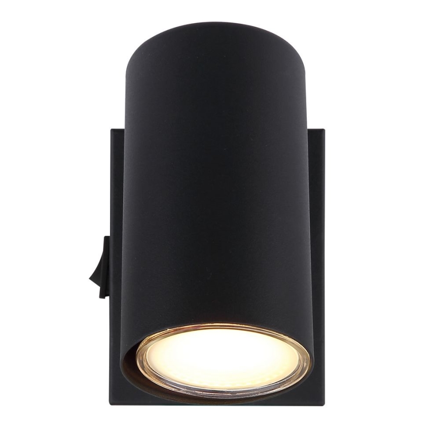 Globo - Foco de parede 1xGU10/25W/230V preto