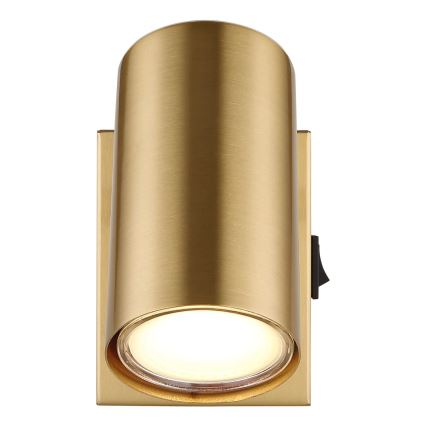 Globo - Foco de parede 1xGU10/25W/230V dourado