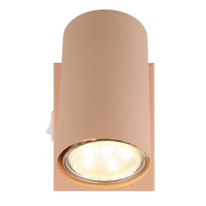 Globo - Foco de parede 1xGU10/25W/230V laranja
