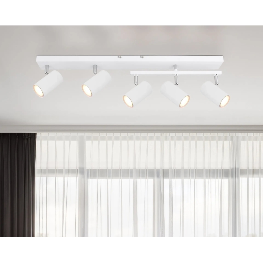 Globo - Foco 5xGU10/35W/230V branco