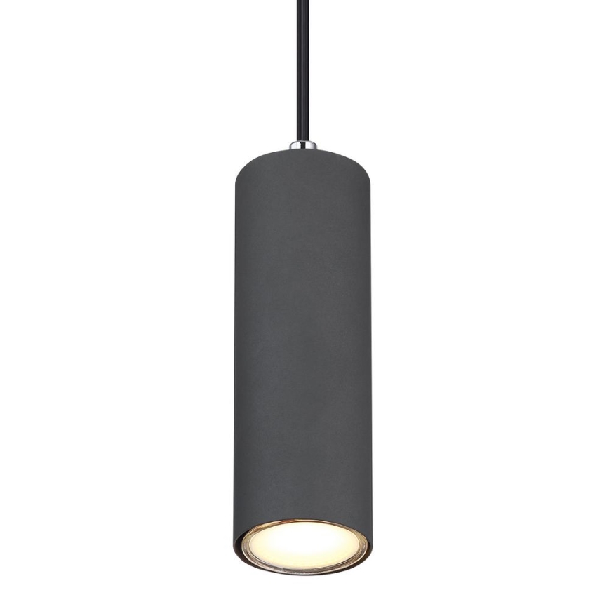 Globo - Candelabro suspenso 1xGU10/35W/230V cinzento/castanho