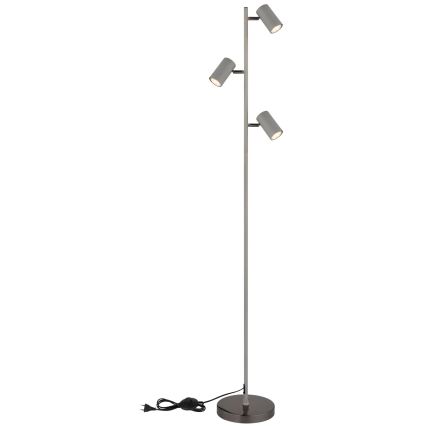 Globo - Candeeiro de chão 3xGU10/5W/230V cinzento