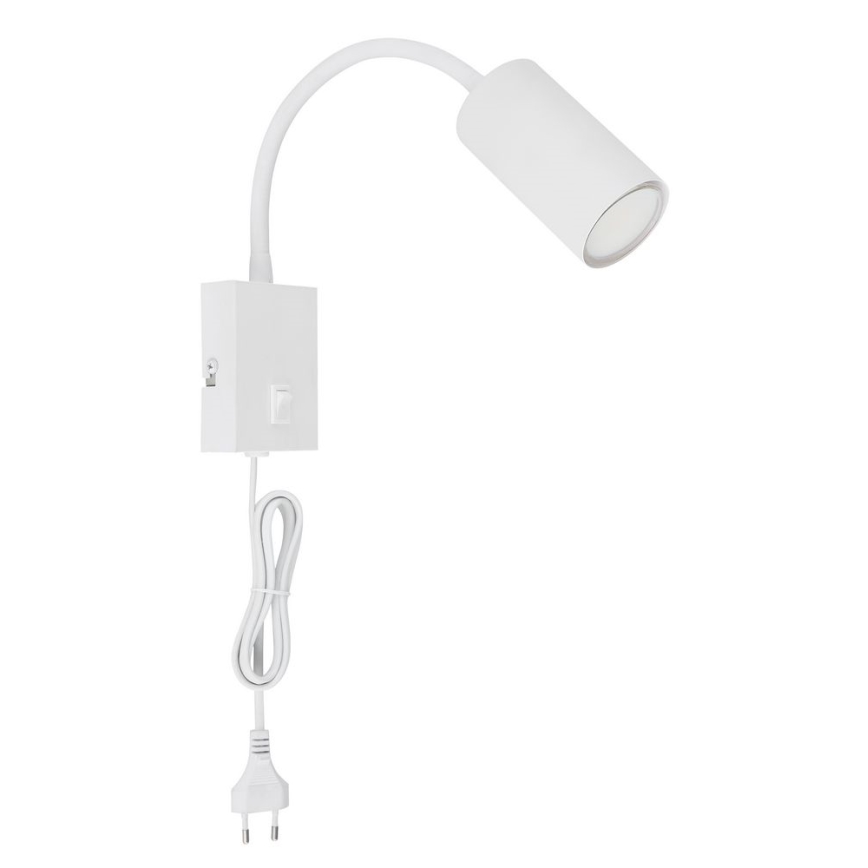 Globo - Candeeiro de parede flexível 1xGU10/25W/230V branco