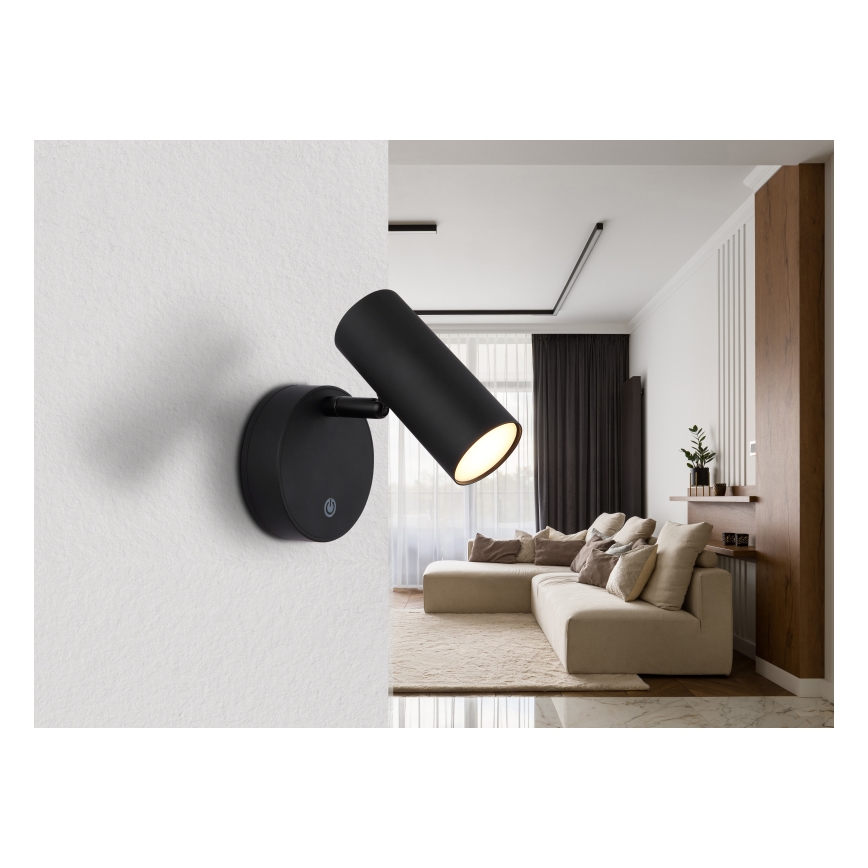 Globo - Foco de parede LED com regulação LED/0,4W/3,7V 1800 mAh