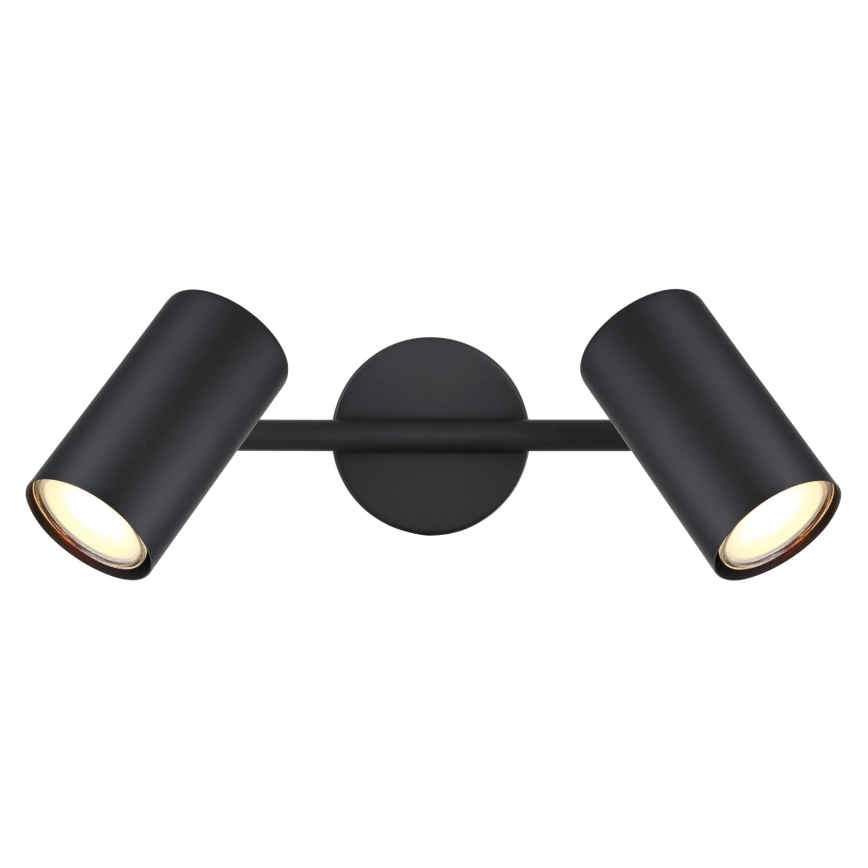 Globo - Foco 2xGU10/25W/230V preto