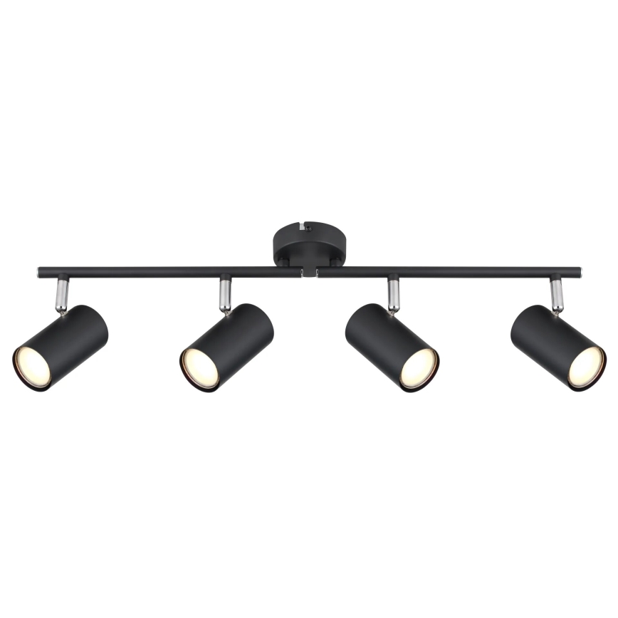 Globo - Foco 4xGU10/25W/230V preto