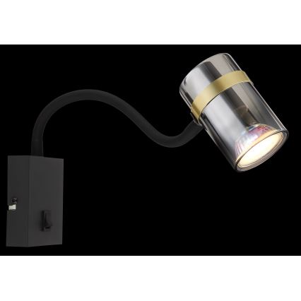 Globo - Candeeiro de parede flexível 1xGU10/8W/230V