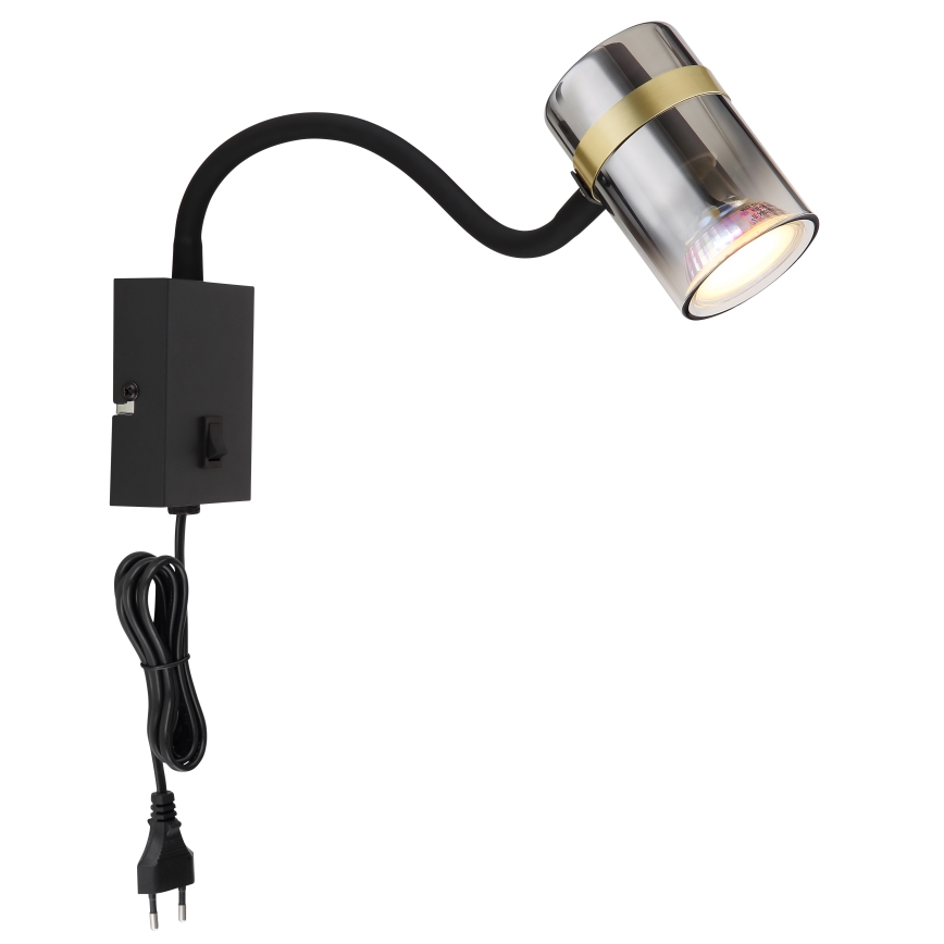 Globo - Candeeiro de parede flexível 1xGU10/8W/230V
