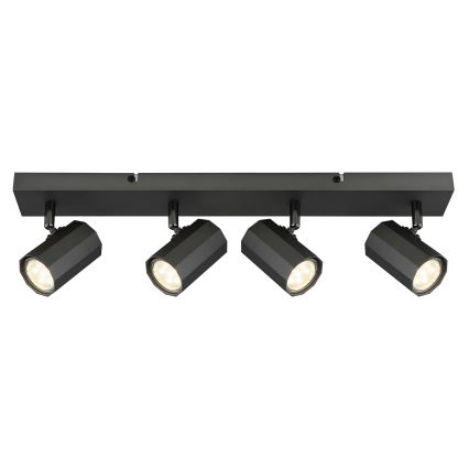 Globo - Foco 4xGU10/25W/230V preto