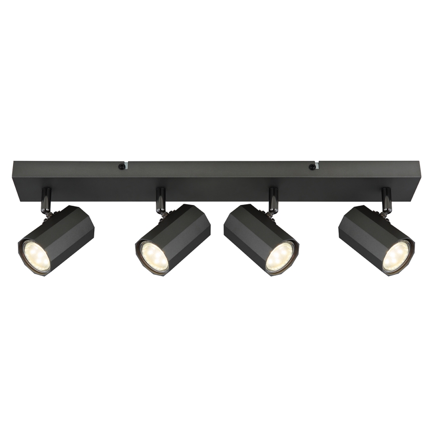 Globo - Foco 4xGU10/25W/230V preto