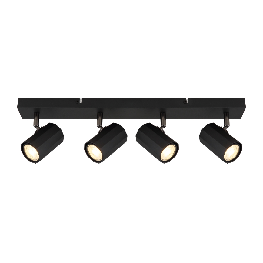 Globo - Foco 4xGU10/25W/230V preto
